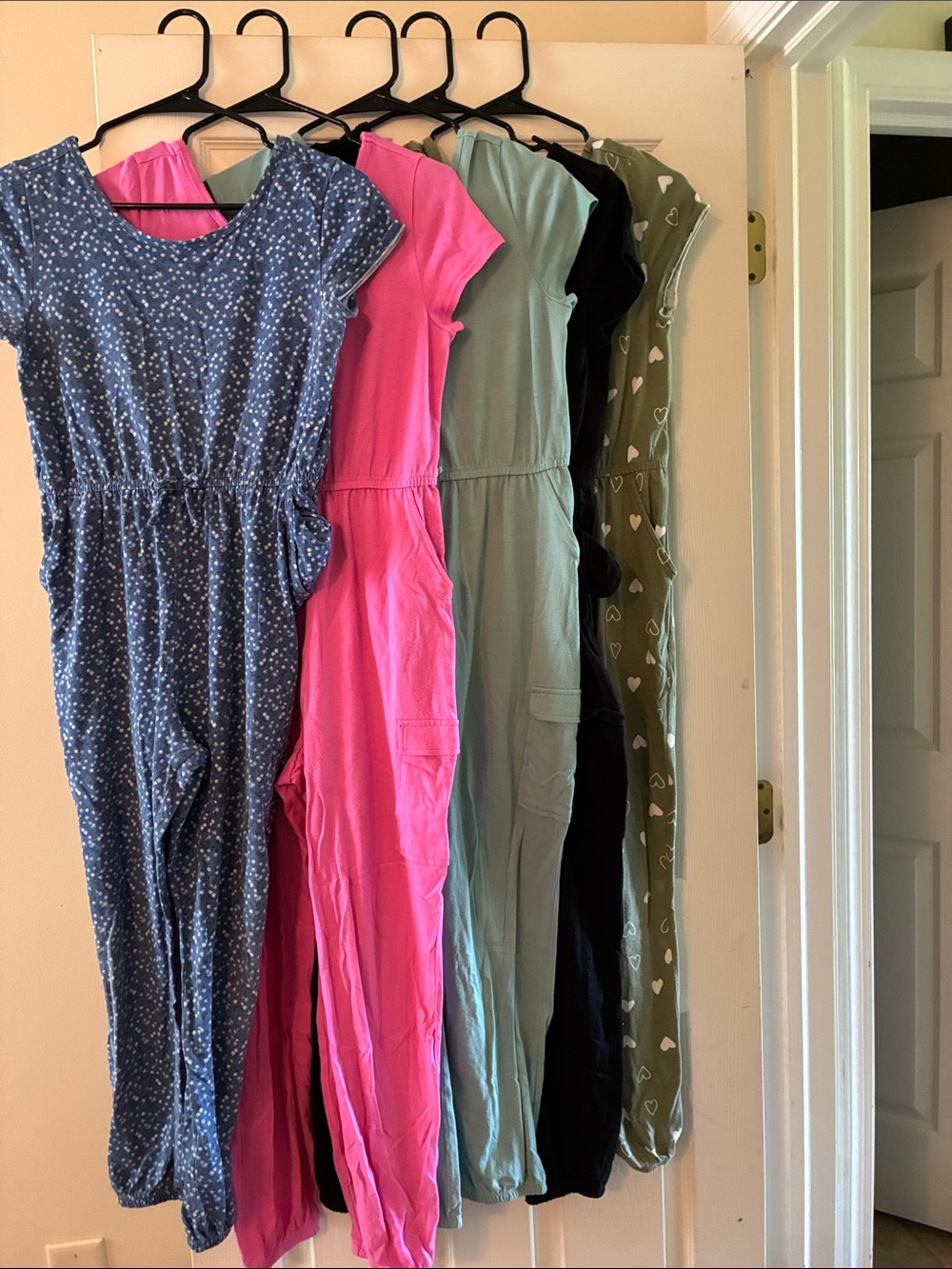 wonder nation Girls' Jumpsuit Set of 5 size XL-14/16